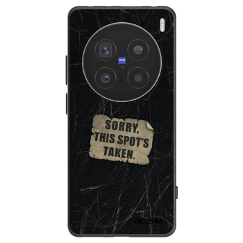 Picasee fekete szilikon tok az alábbi mobiltelefonokra Vivo X200 Pro - SORRY