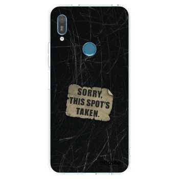 Picasee átlátszó szilikon tok az alábbi mobiltelefonokra Huawei Y6 2019 - SORRY