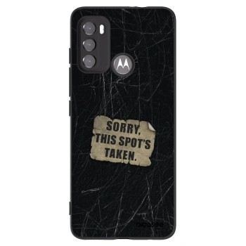 Picasee fekete szilikon tok az alábbi mobiltelefonokra Motorola Edge 60 5G - SORRY