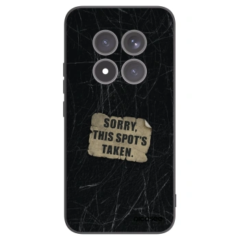 Picasee fekete szilikon tok az alábbi mobiltelefonokra Xiaomi Redmi Note 15 Pro+ - SORRY