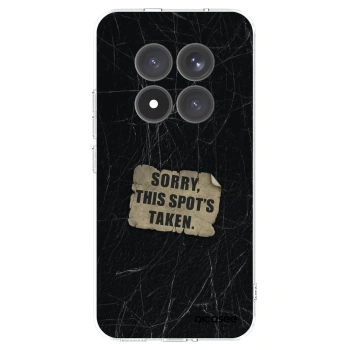 Picasee átlátszó szilikon tok az alábbi mobiltelefonokra Xiaomi Redmi Note 15 Pro+ - SORRY