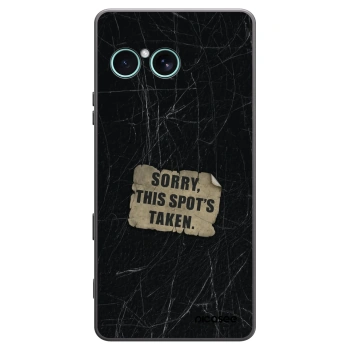 Picasee fekete szilikon tok az alábbi mobiltelefonokra Sony Xperia 10 VII - SORRY