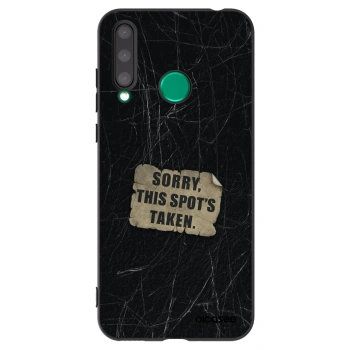 Picasee fekete szilikon tok az alábbi mobiltelefonokra Honor 20 Lite - SORRY