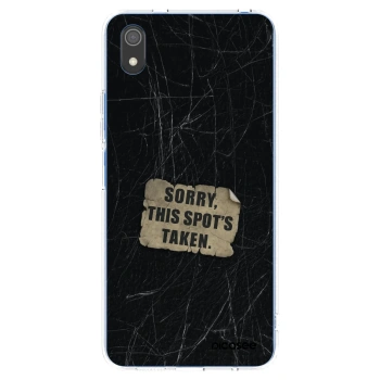 Picasee átlátszó szilikon tok az alábbi mobiltelefonokra Xiaomi Redmi 7A - SORRY