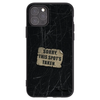 Picasee fekete szilikon tok az alábbi mobiltelefonokra Apple iPhone 11 Pro - SORRY
