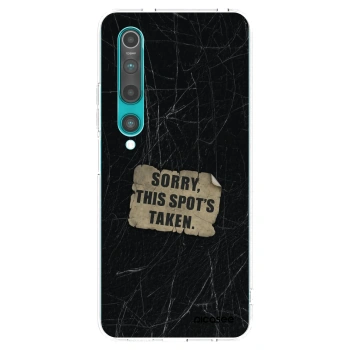 Picasee átlátszó szilikon tok az alábbi mobiltelefonokra Xiaomi Mi 10 - SORRY