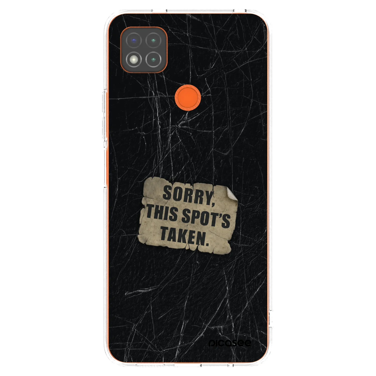 Picasee átlátszó szilikon tok az alábbi mobiltelefonokra Xiaomi Redmi 9C - SORRY