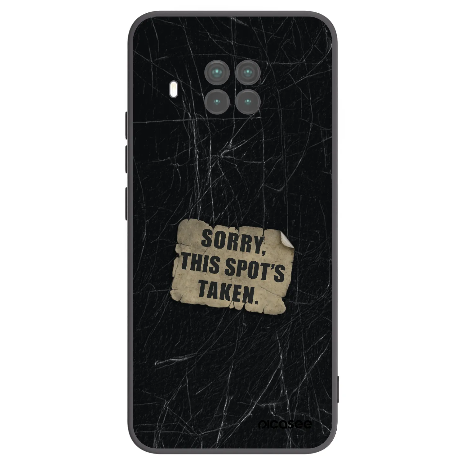 Picasee fekete szilikon tok az alábbi mobiltelefonokra Xiaomi Mi 10T Lite - SORRY