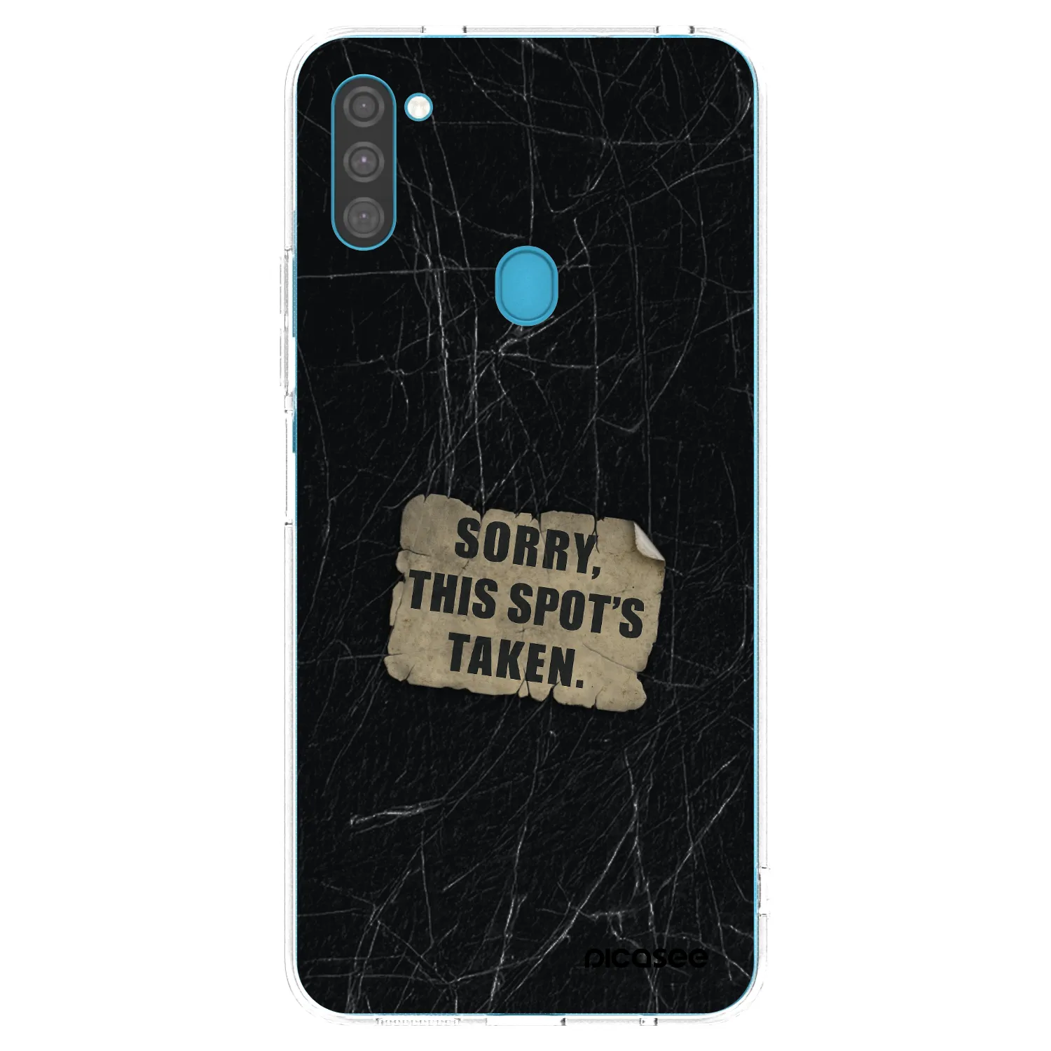 Picasee átlátszó szilikon tok az alábbi mobiltelefonokra Samsung Galaxy M11 - SORRY