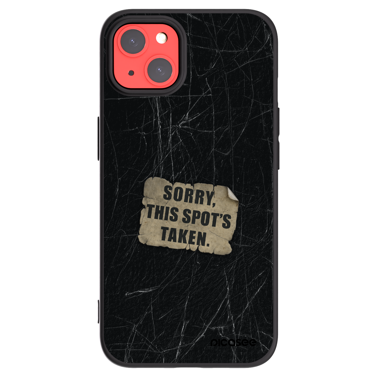 Picasee fekete szilikon tok az alábbi mobiltelefonokra Apple iPhone 13 - SORRY