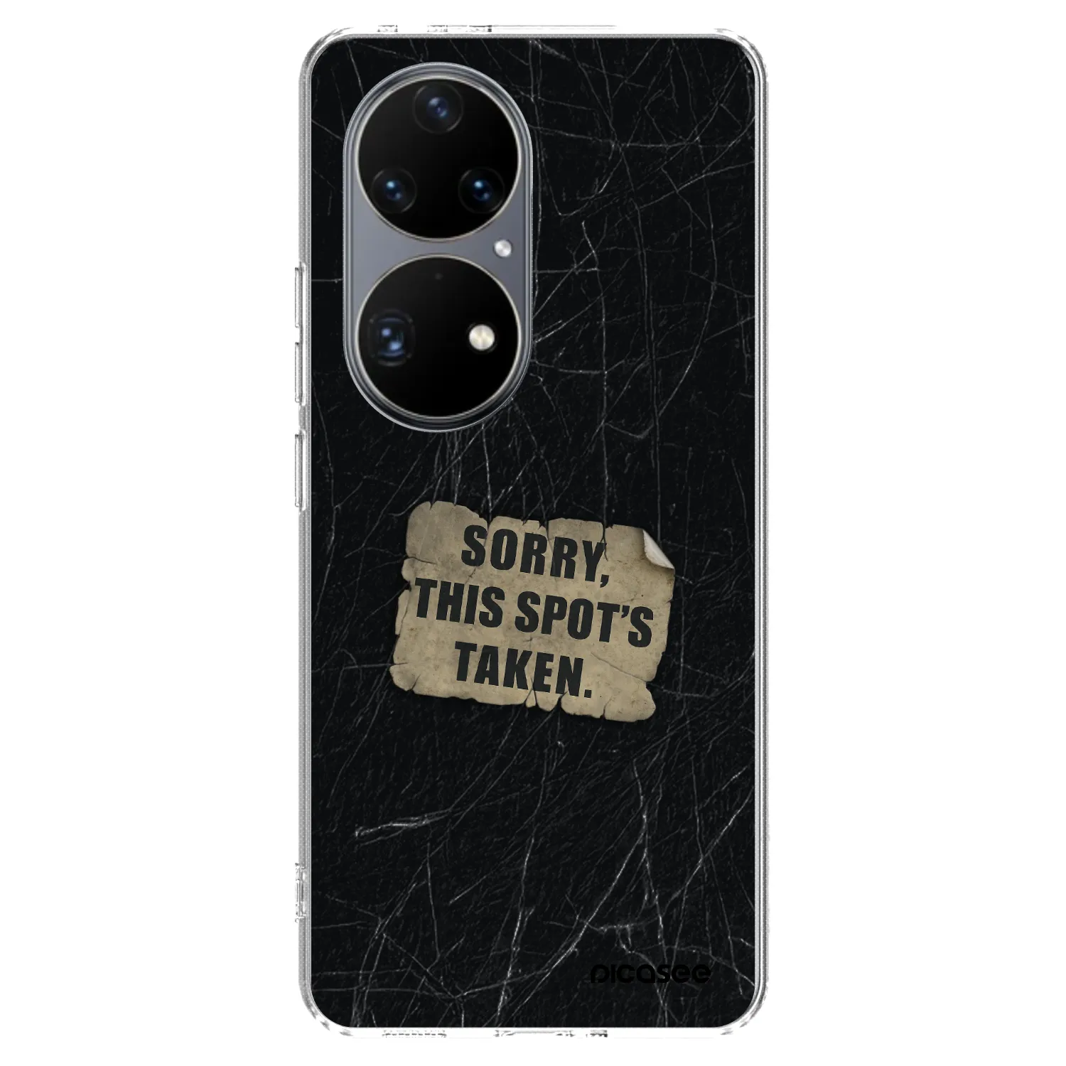 Picasee átlátszó szilikon tok az alábbi mobiltelefonokra Huawei P50 - SORRY