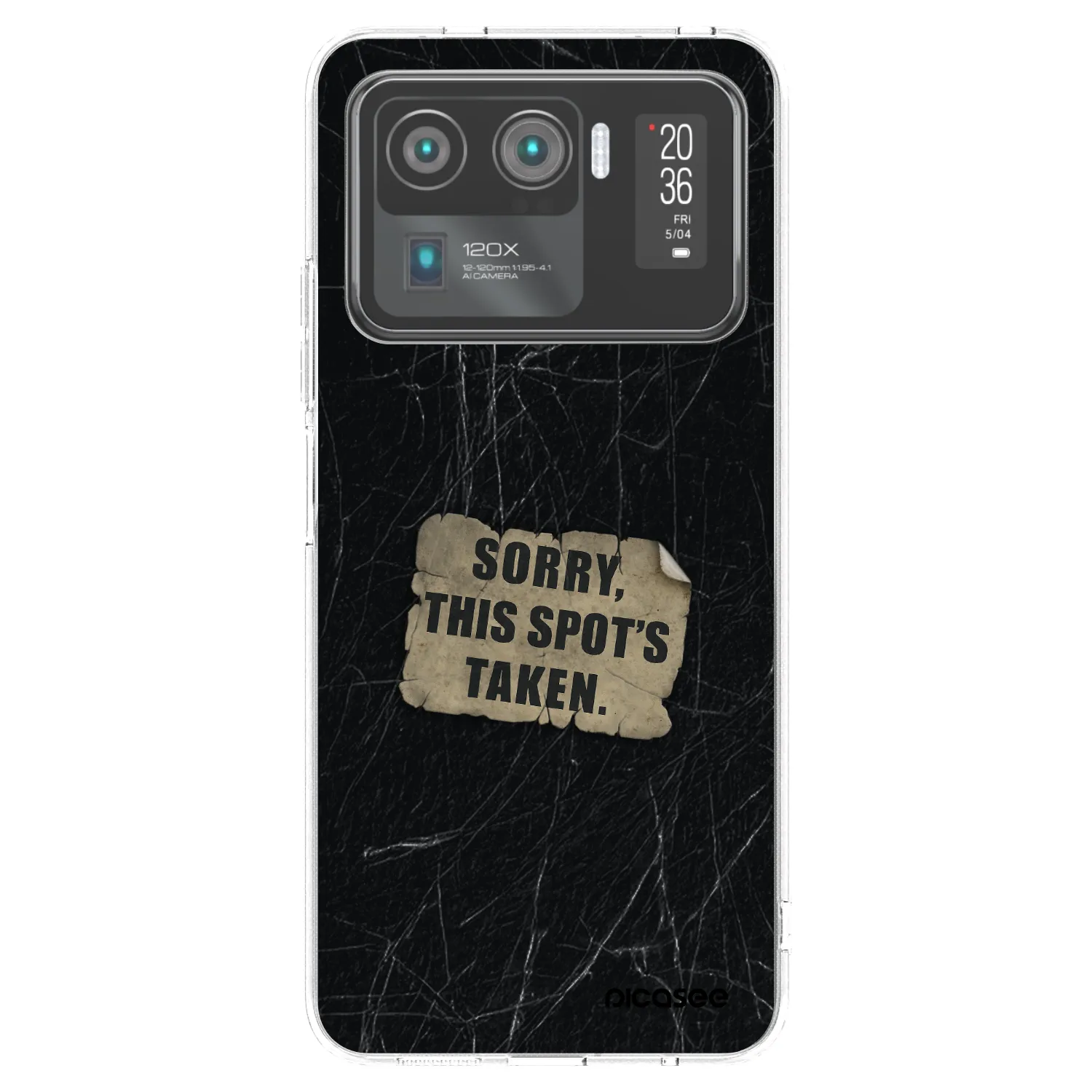 Picasee átlátszó szilikon tok az alábbi mobiltelefonokra Xiaomi Mi 11 Ultra - SORRY