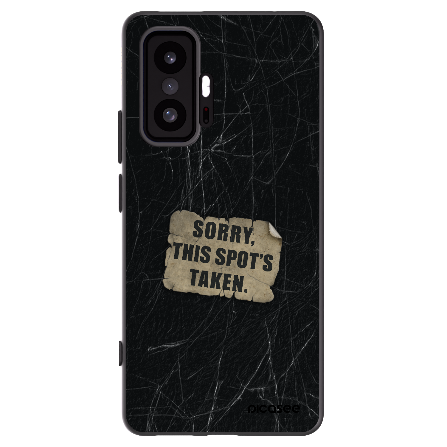 Picasee fekete szilikon tok az alábbi mobiltelefonokra Xiaomi 11T Pro - SORRY