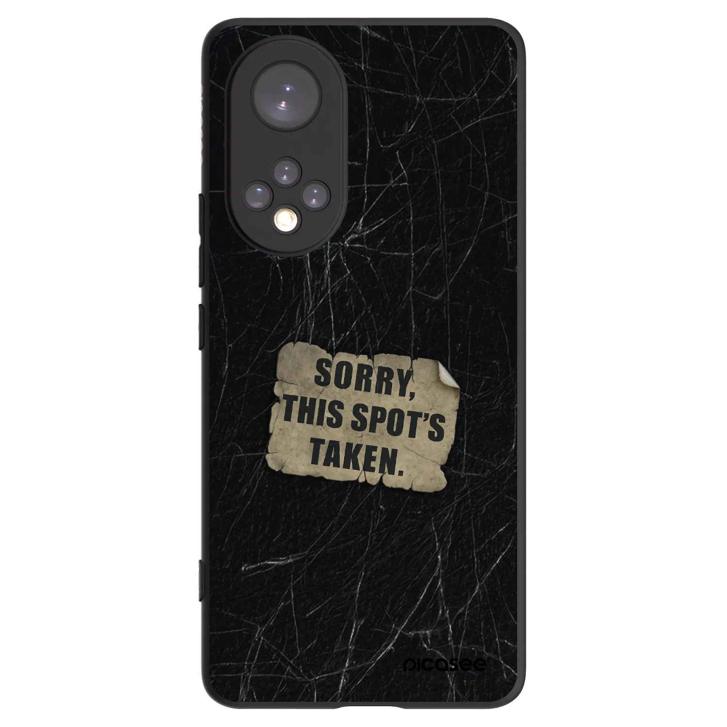 Picasee fekete szilikon tok az alábbi mobiltelefonokra Huawei Nova 9 - SORRY