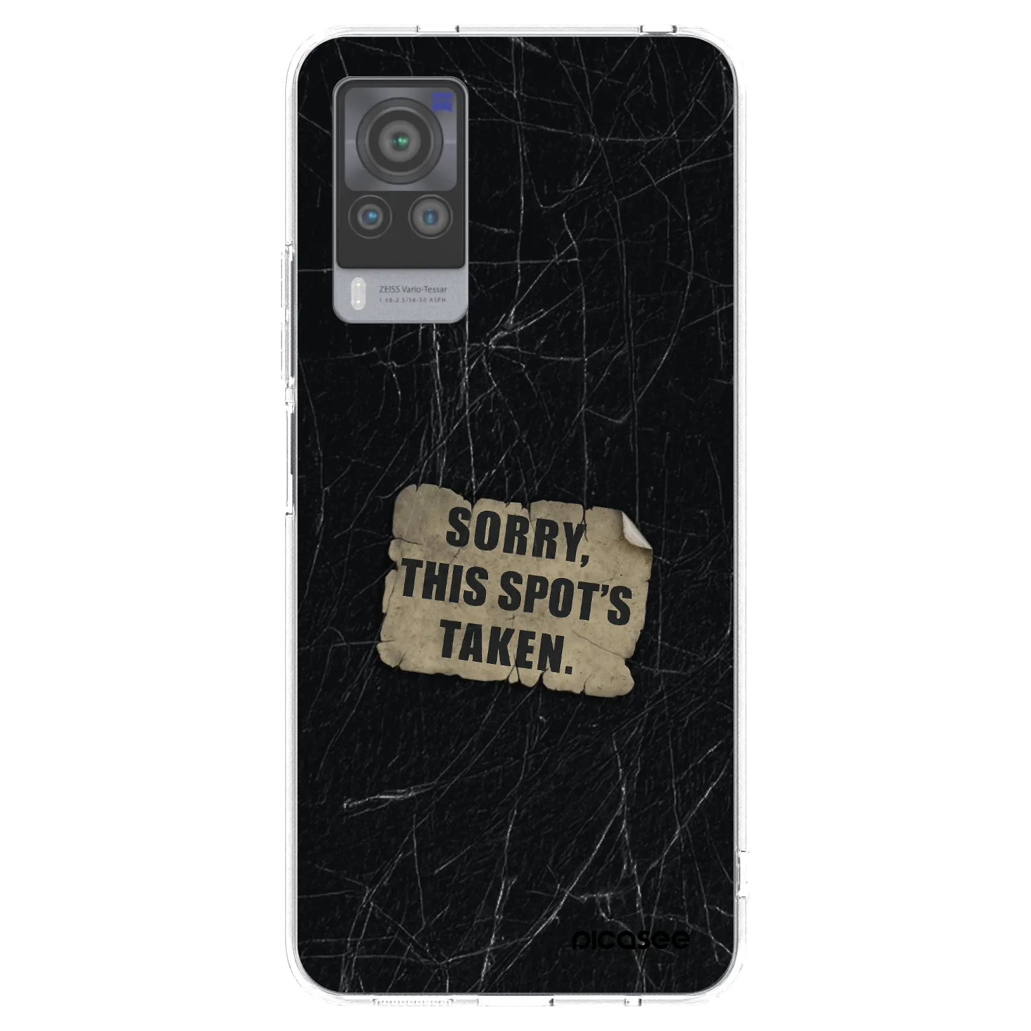 Picasee átlátszó szilikon tok az alábbi mobiltelefonokra Vivo X60 Pro 5G - SORRY