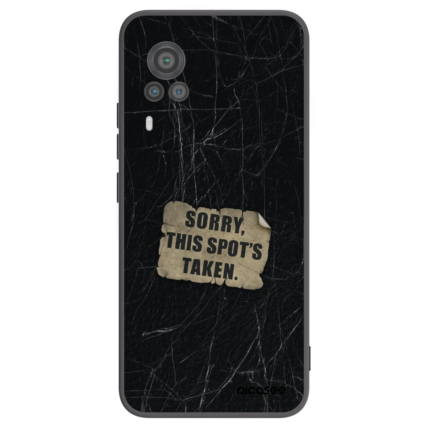Picasee fekete szilikon tok az alábbi mobiltelefonokra Vivo X60 Pro 5G - SORRY
