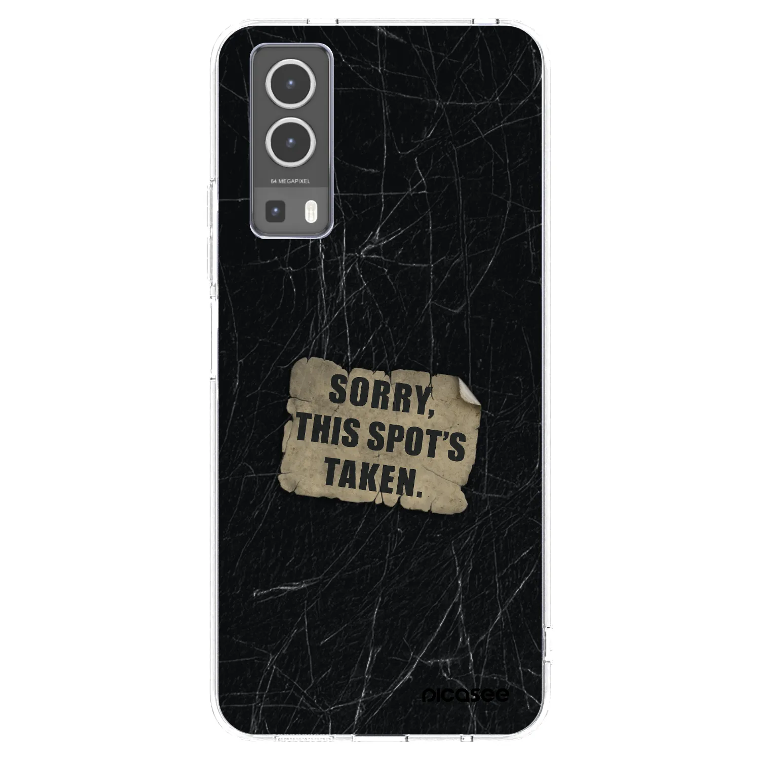 Picasee átlátszó szilikon tok az alábbi mobiltelefonokra Vivo Y72 5G - SORRY