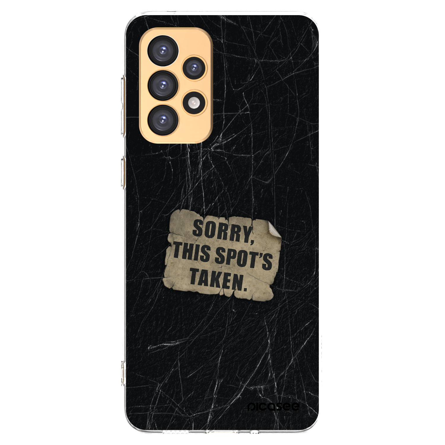 Picasee átlátszó szilikon tok az alábbi mobiltelefonokra Samsung Galaxy A33 5G A336 - SORRY