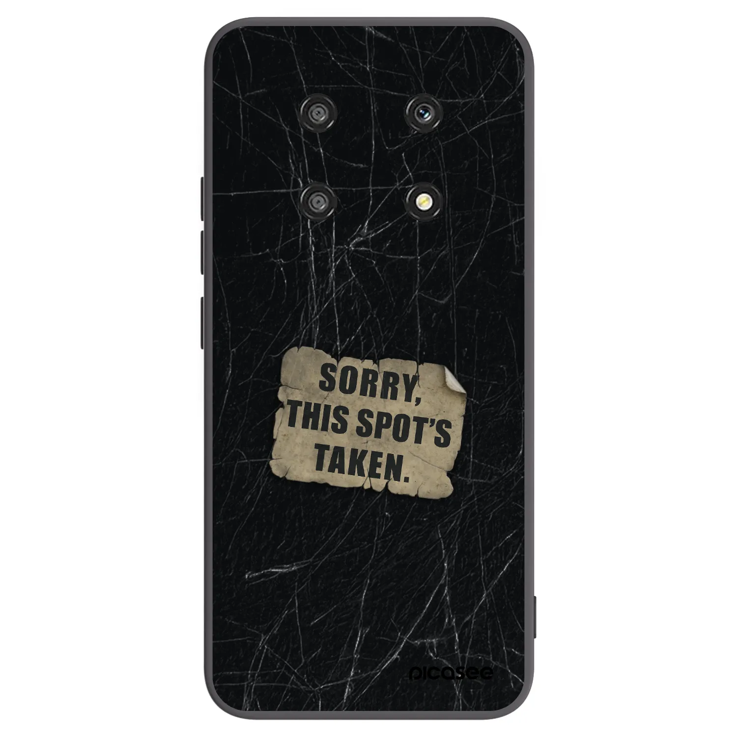 Picasee fekete szilikon tok az alábbi mobiltelefonokra Honor Magic4 Lite 5G - SORRY