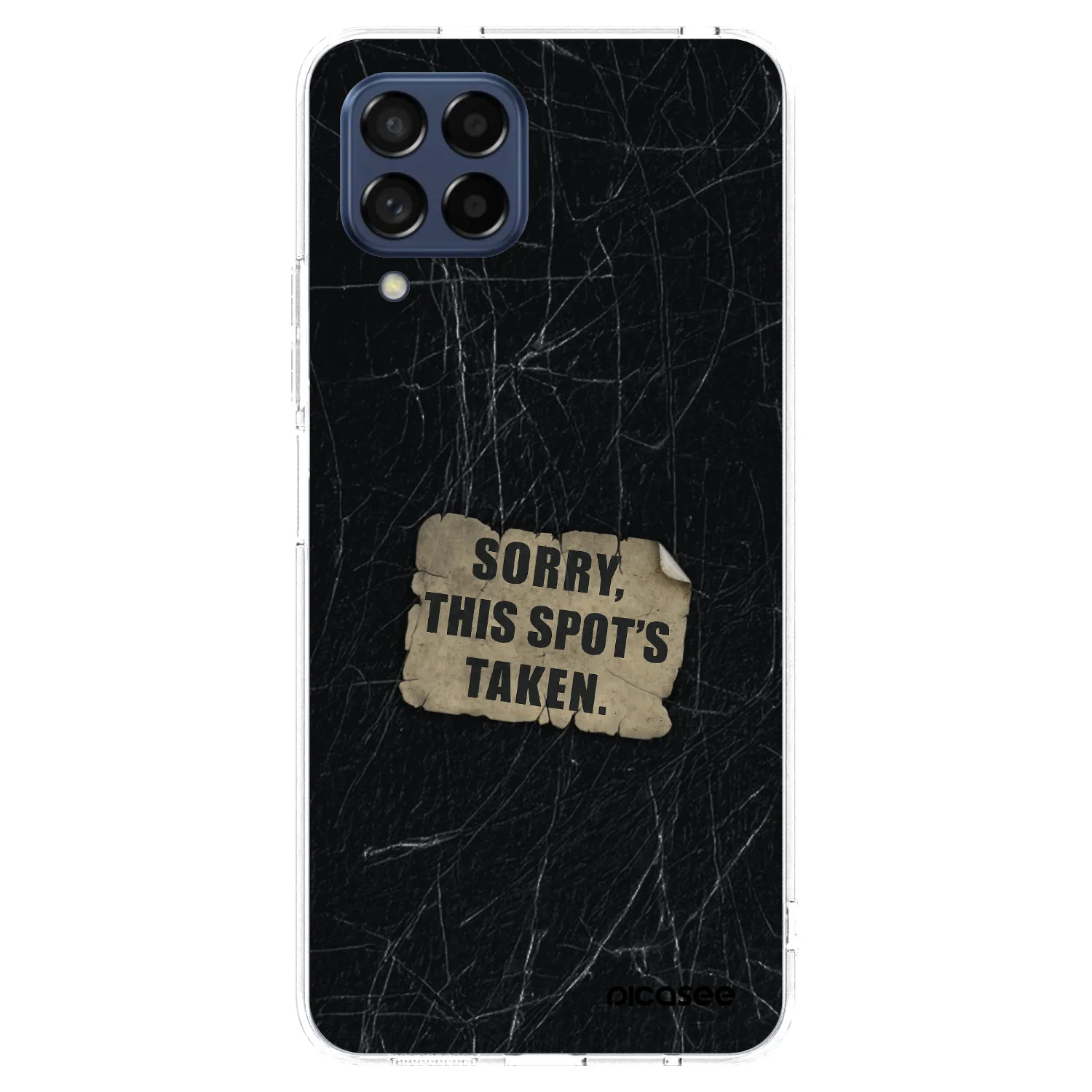 Picasee átlátszó szilikon tok az alábbi mobiltelefonokra Samsung Galaxy M53 5G - SORRY