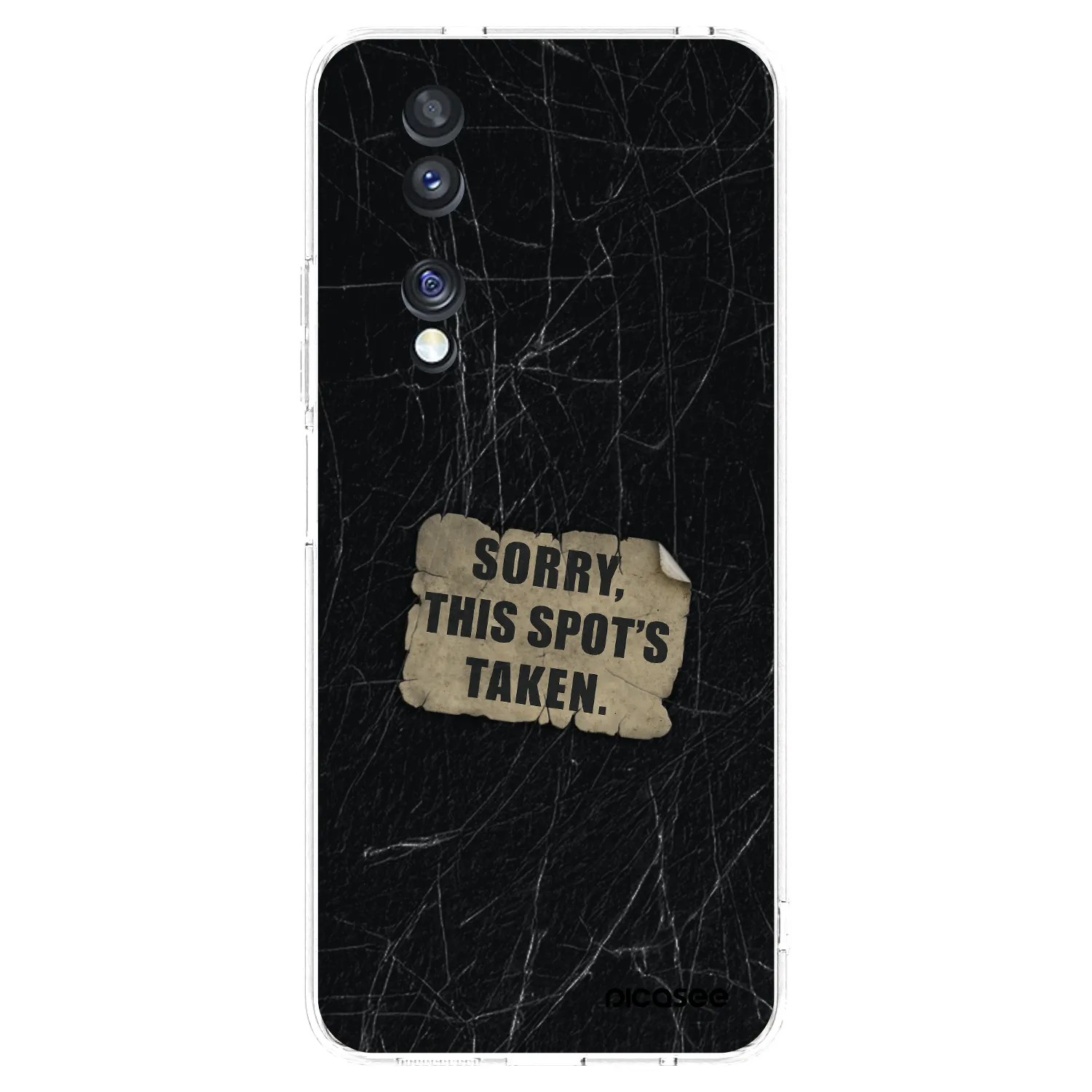 Picasee átlátszó szilikon tok az alábbi mobiltelefonokra Honor 70 - SORRY