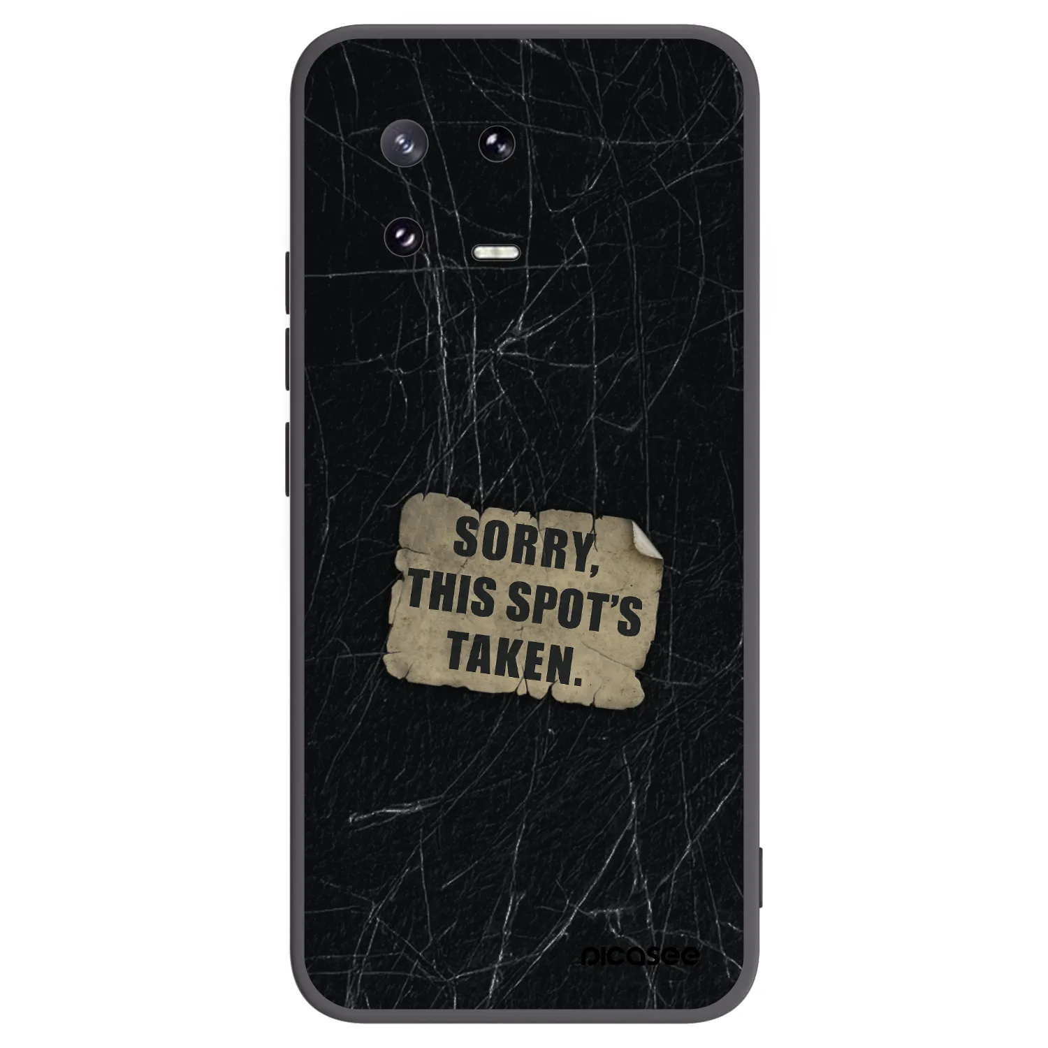 Picasee fekete szilikon tok az alábbi mobiltelefonokra Xiaomi 13 Pro - SORRY