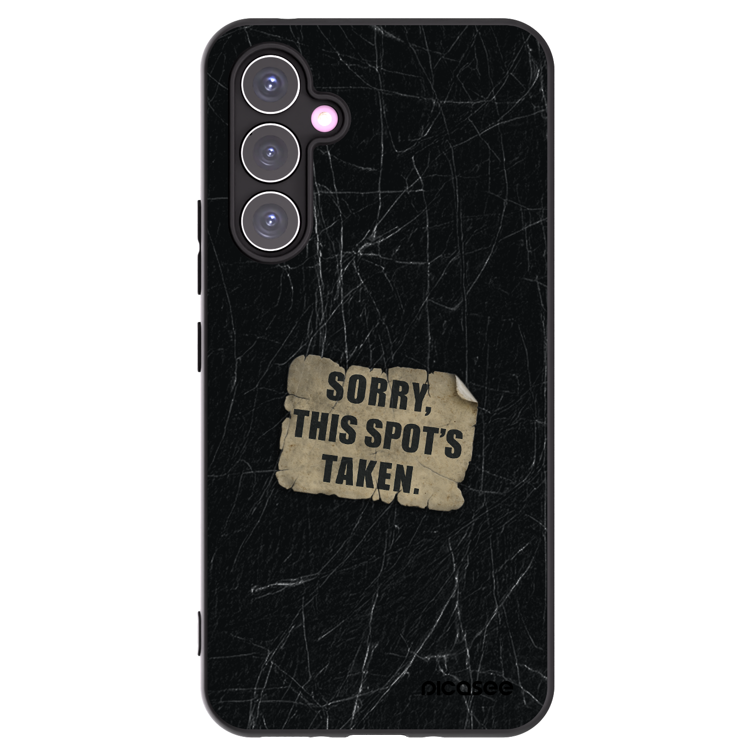 Picasee fekete szilikon tok az alábbi mobiltelefonokra Samsung Galaxy A54 5G A546B - SORRY