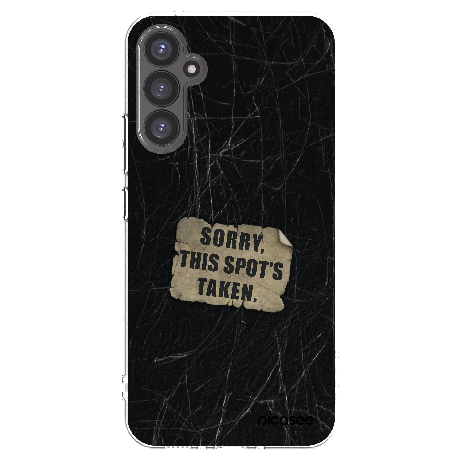 Picasee átlátszó szilikon tok az alábbi mobiltelefonokra Samsung Galaxy A34 5G A346B - SORRY