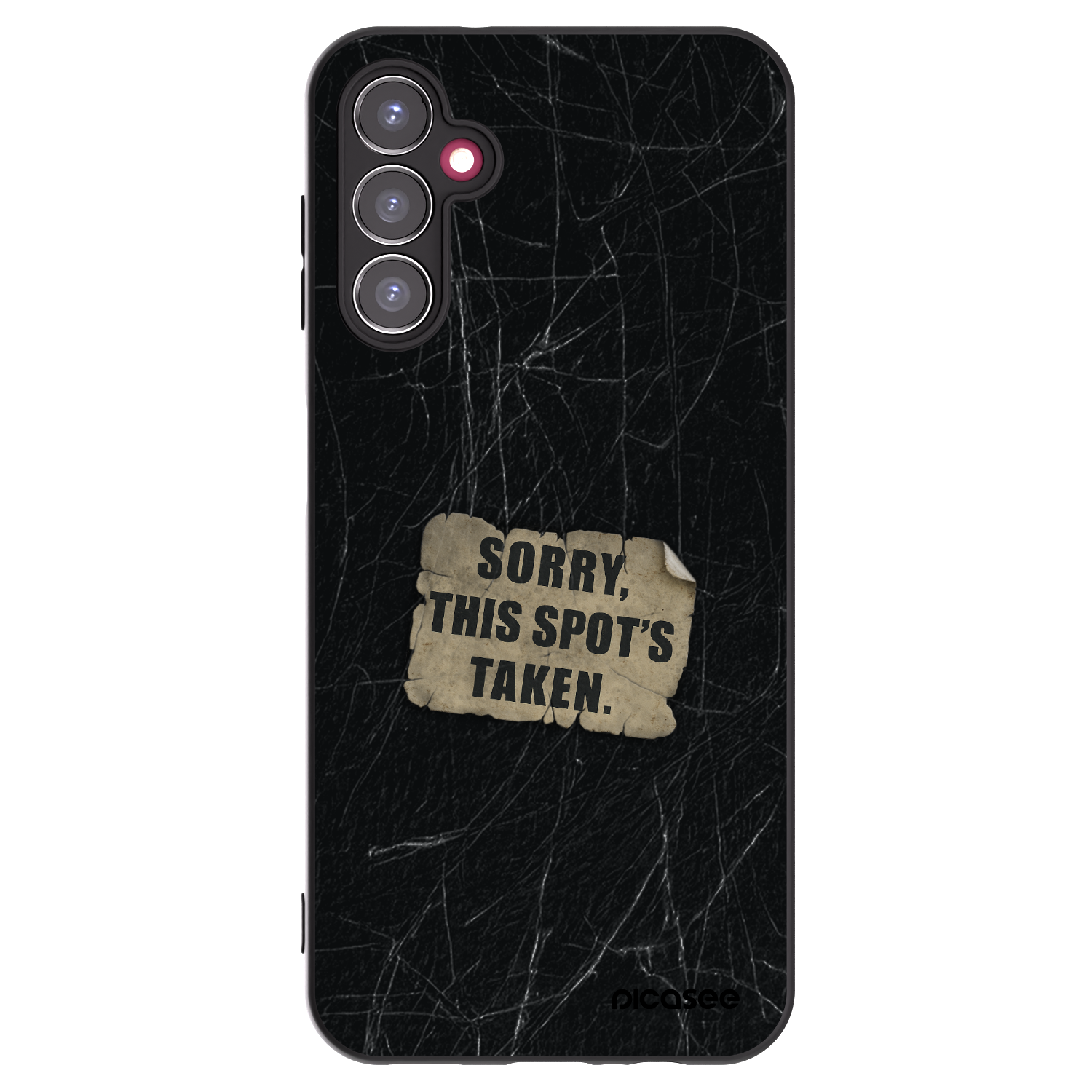Picasee fekete szilikon tok az alábbi mobiltelefonokra Samsung Galaxy A14 5G A146P - SORRY
