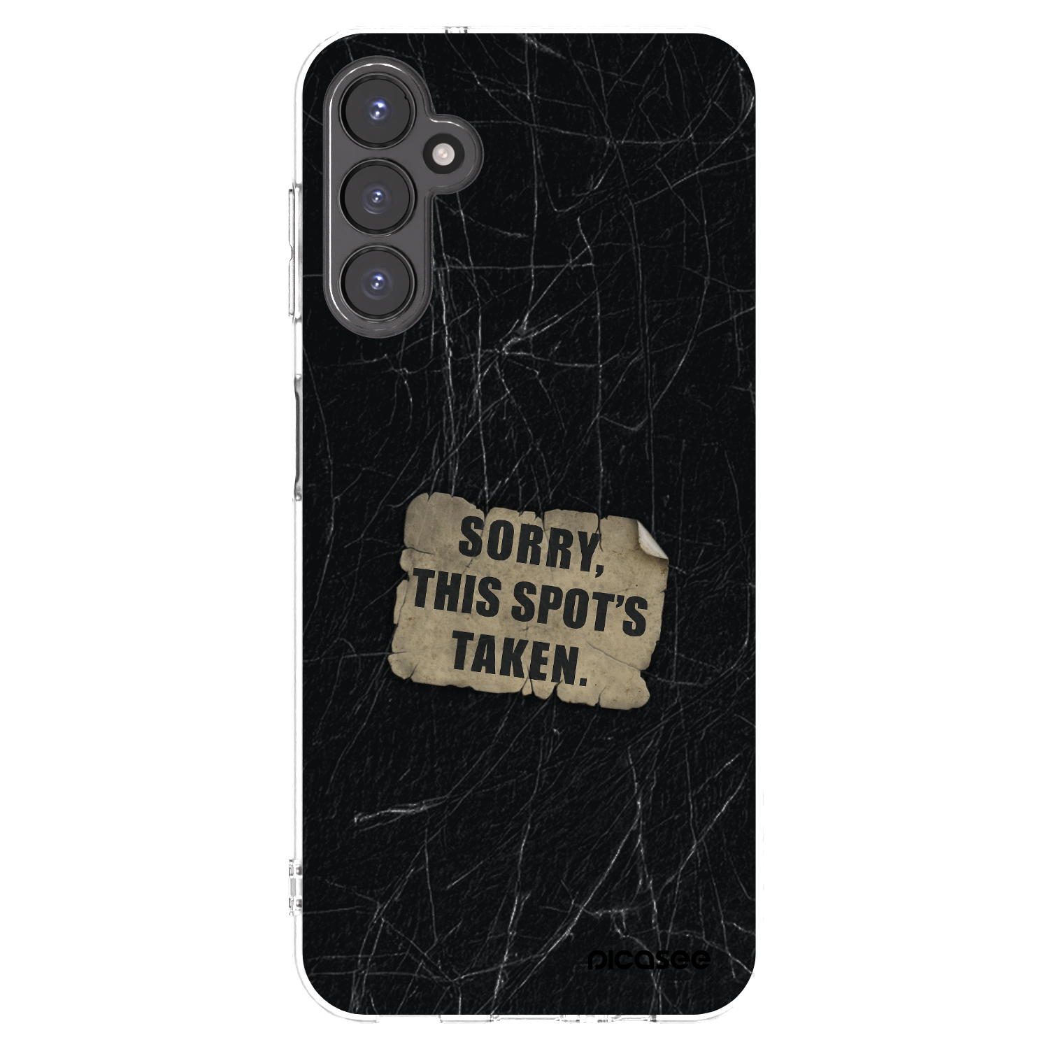 Picasee átlátszó szilikon tok az alábbi mobiltelefonokra Samsung Galaxy A14 5G A146P - SORRY