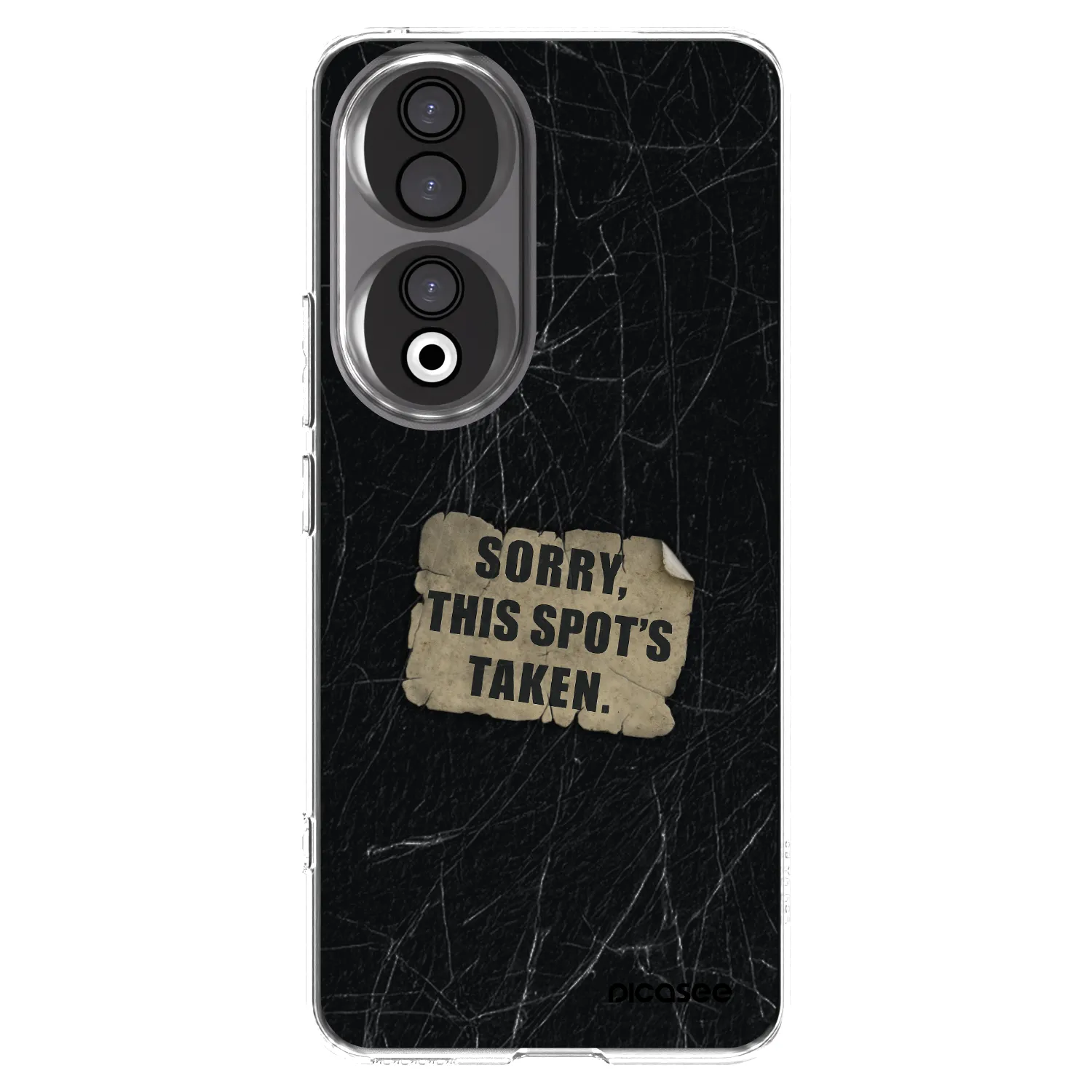 Picasee átlátszó szilikon tok az alábbi mobiltelefonokra Honor 90 5G - SORRY