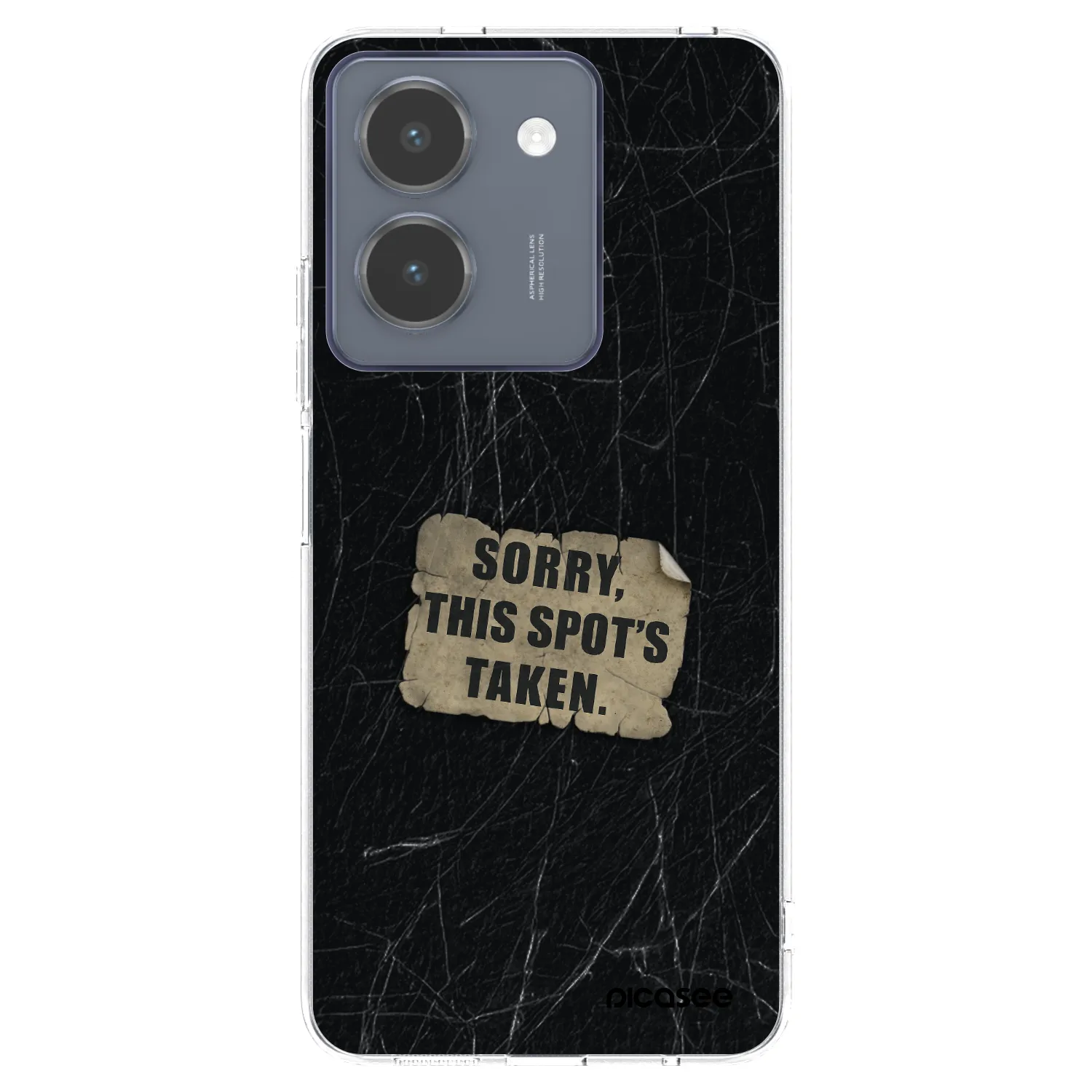 Picasee átlátszó szilikon tok az alábbi mobiltelefonokra Vivo Y36 4G - SORRY