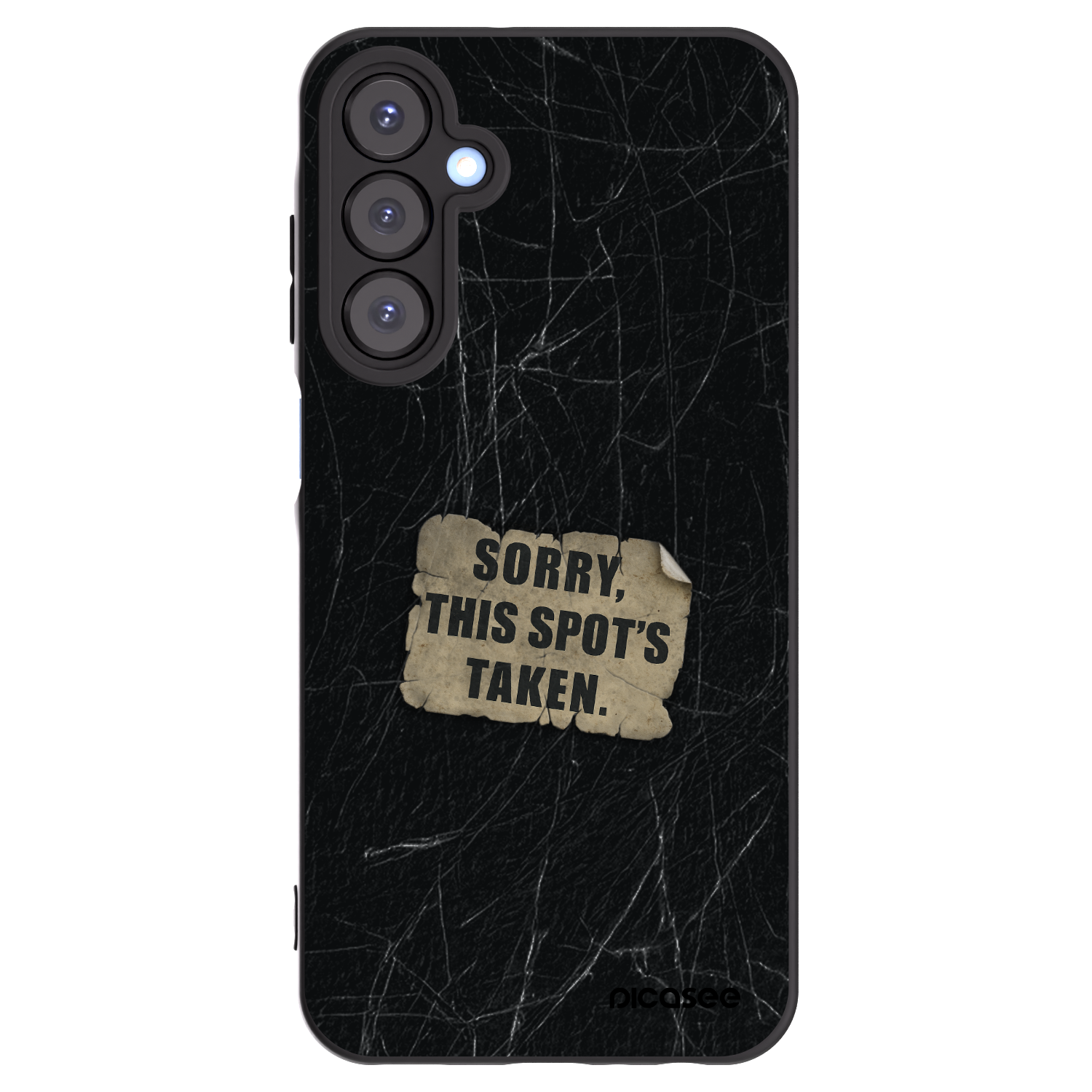 Picasee fekete szilikon tok az alábbi mobiltelefonokra Samsung Galaxy A25 A256B 5G - SORRY