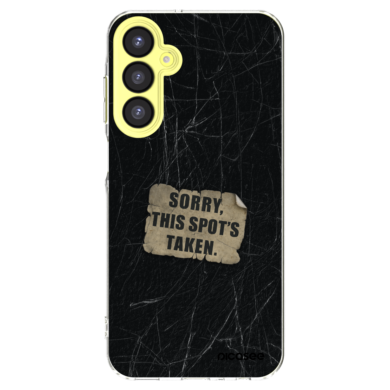 Picasee átlátszó szilikon tok az alábbi mobiltelefonokra Samsung Galaxy A25 A256B 5G - SORRY