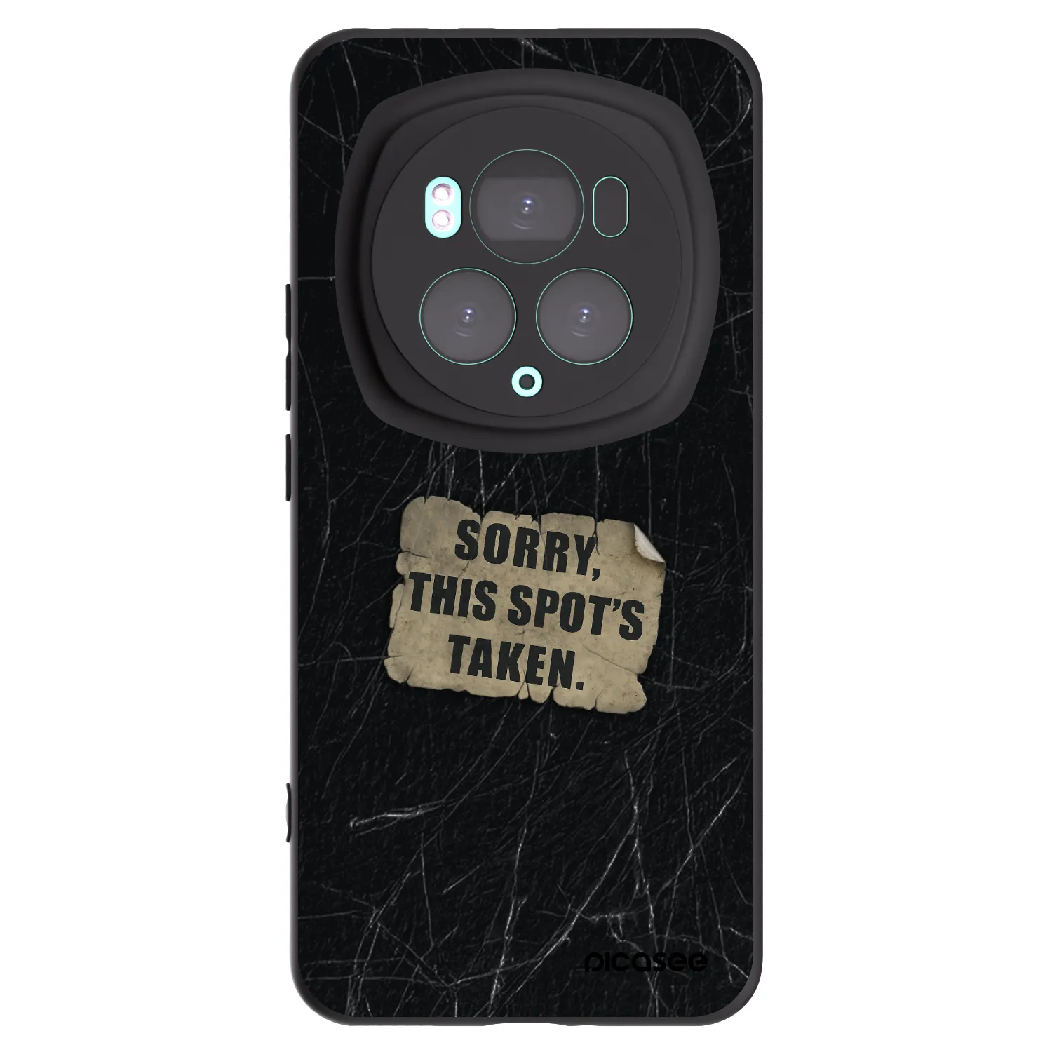 Picasee fekete szilikon tok az alábbi mobiltelefonokra Honor Magic6 Pro - SORRY