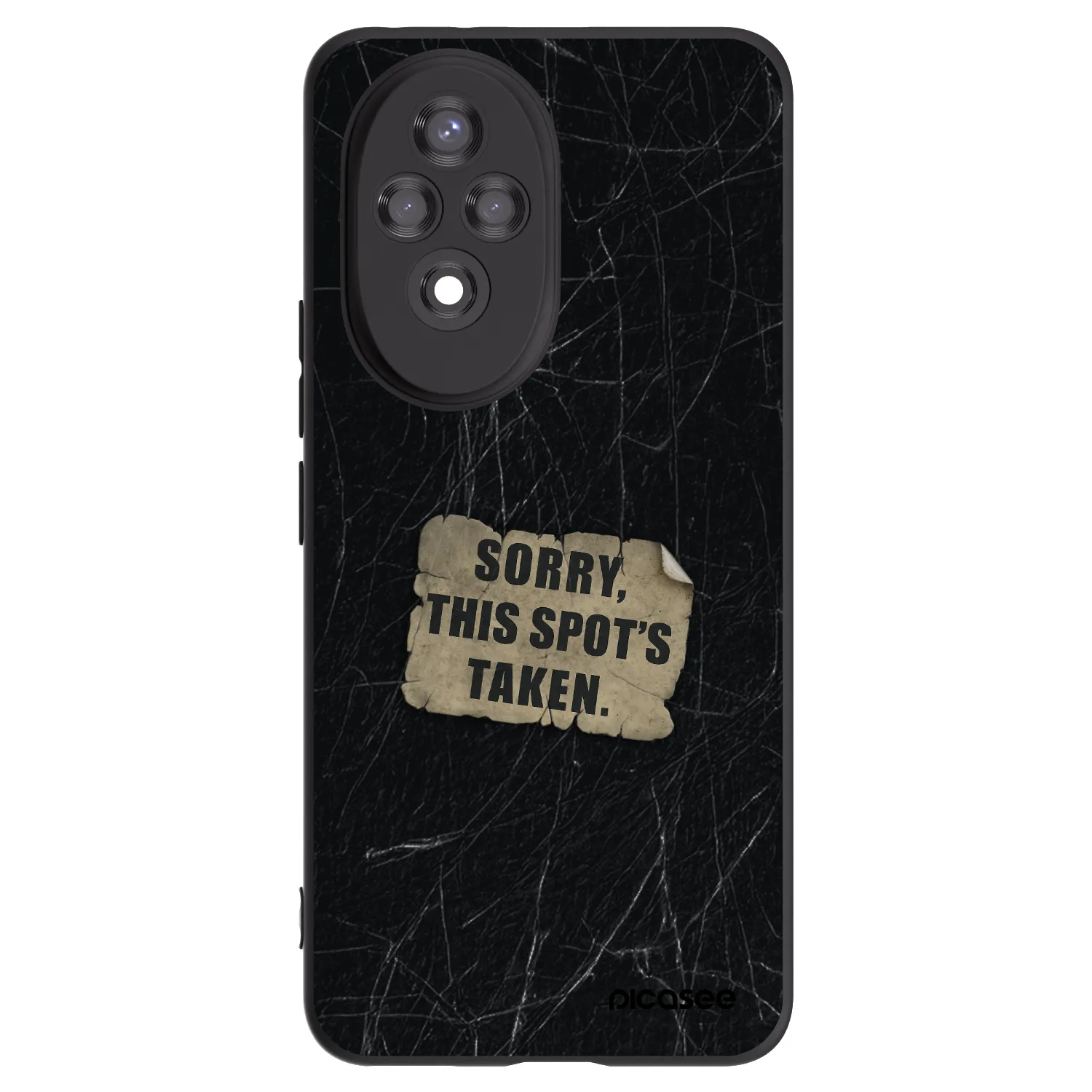 Picasee fekete szilikon tok az alábbi mobiltelefonokra Honor 200 5G - SORRY