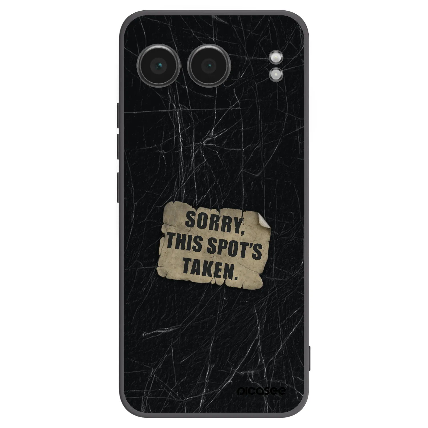 Picasee fekete szilikon tok az alábbi mobiltelefonokra OnePlus Nord 4 - SORRY