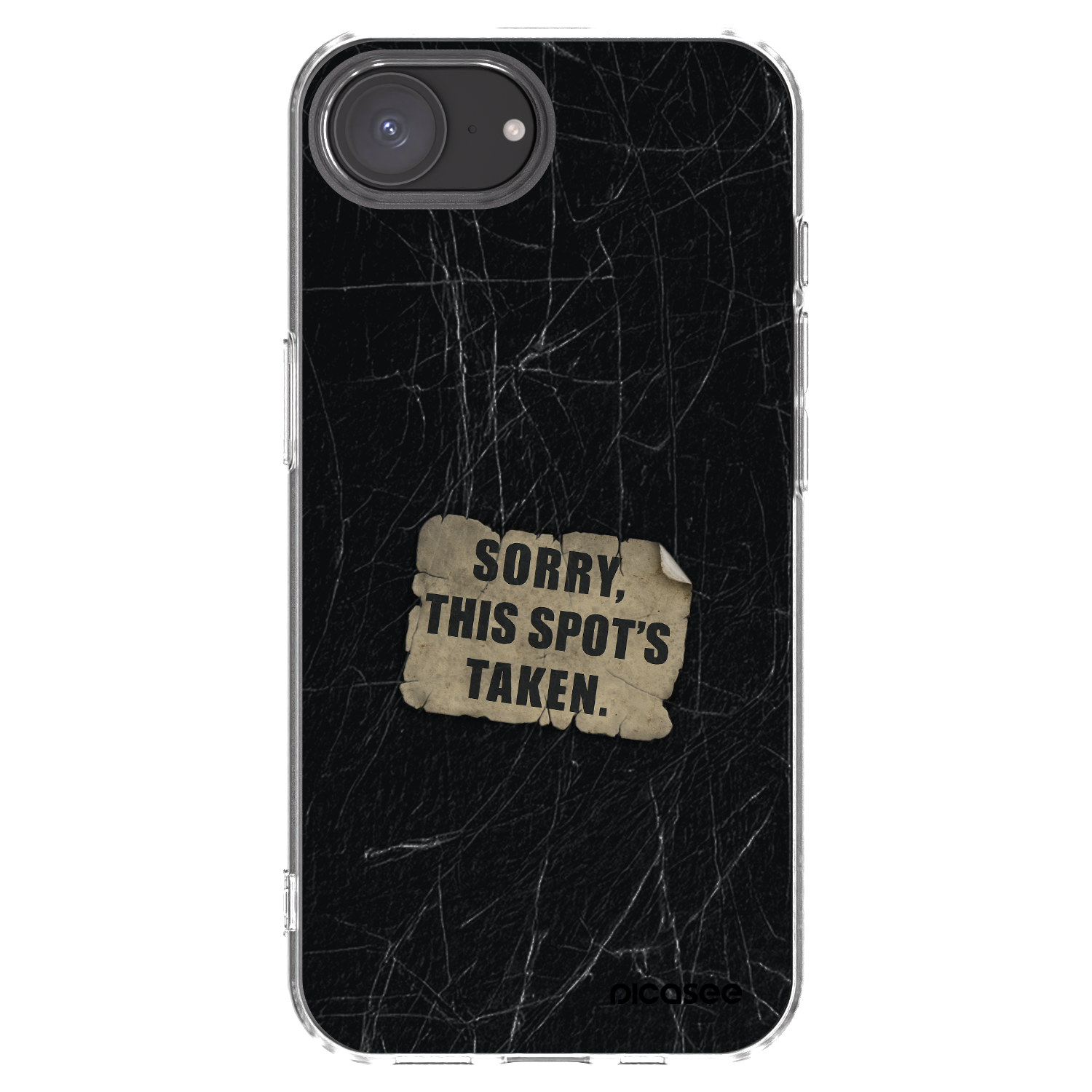 Picasee átlátszó szilikon tok az alábbi mobiltelefonokra Apple iPhone 16e - SORRY