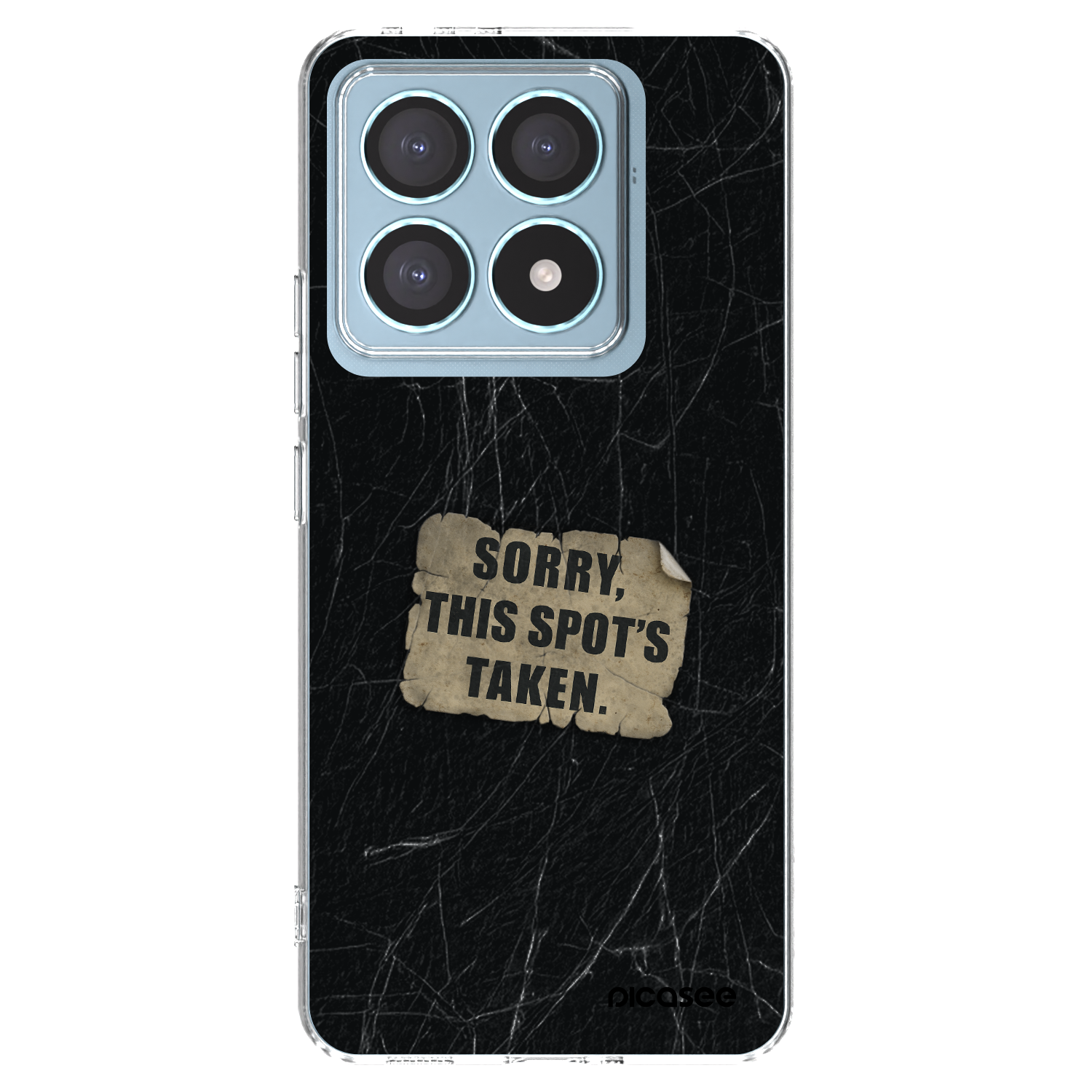 Picasee átlátszó szilikon tok az alábbi mobiltelefonokra Xiaomi 14T Pro - SORRY