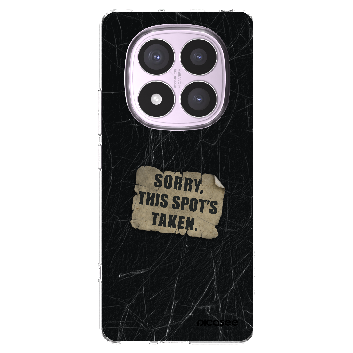 Picasee átlátszó szilikon tok az alábbi mobiltelefonokra Xiaomi Redmi Note 14 Pro 5G - SORRY