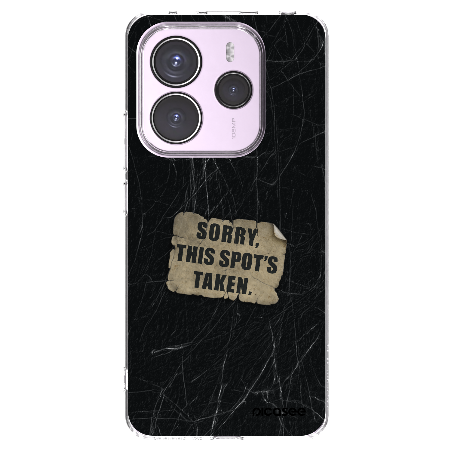 Picasee átlátszó szilikon tok az alábbi mobiltelefonokra Xiaomi Redmi Note 14 5G - SORRY