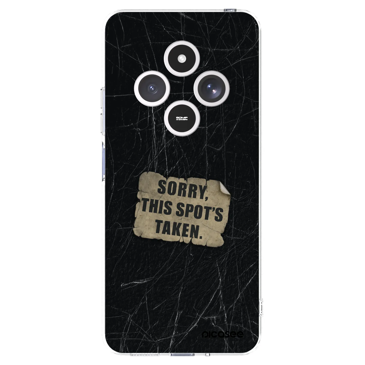 Picasee átlátszó szilikon tok az alábbi mobiltelefonokra Xiaomi Redmi 14C - SORRY