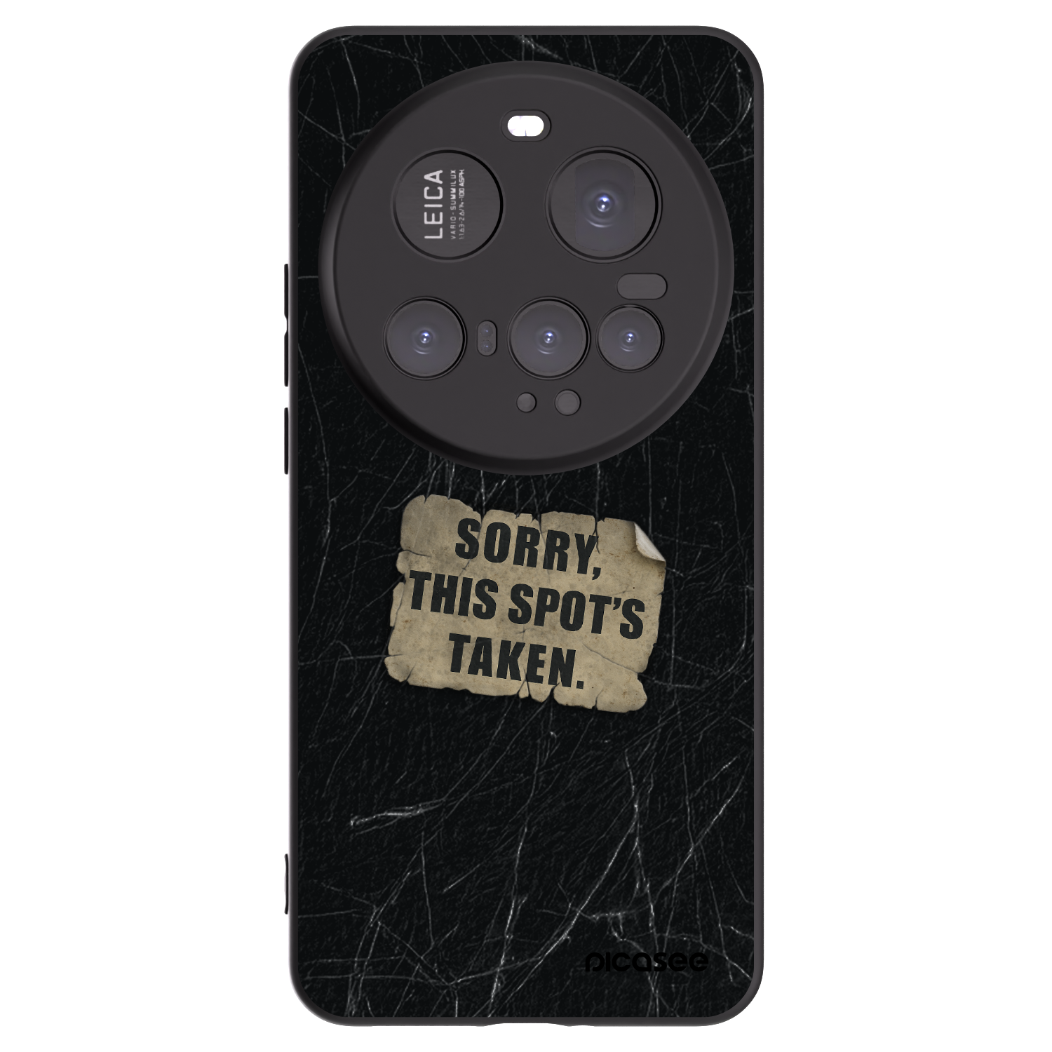 Picasee fekete szilikon tok az alábbi mobiltelefonokra Xiaomi 15 Ultra - SORRY