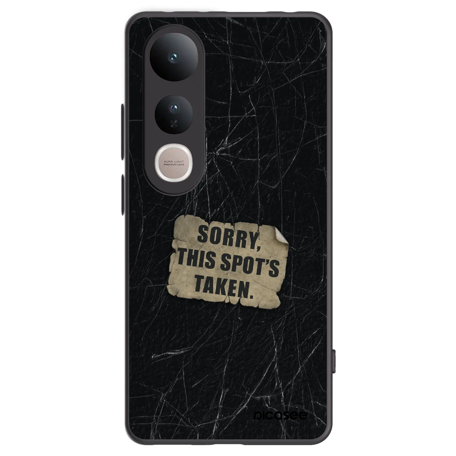 Picasee fekete szilikon tok az alábbi mobiltelefonokra Vivo V50 Lite 5G - SORRY