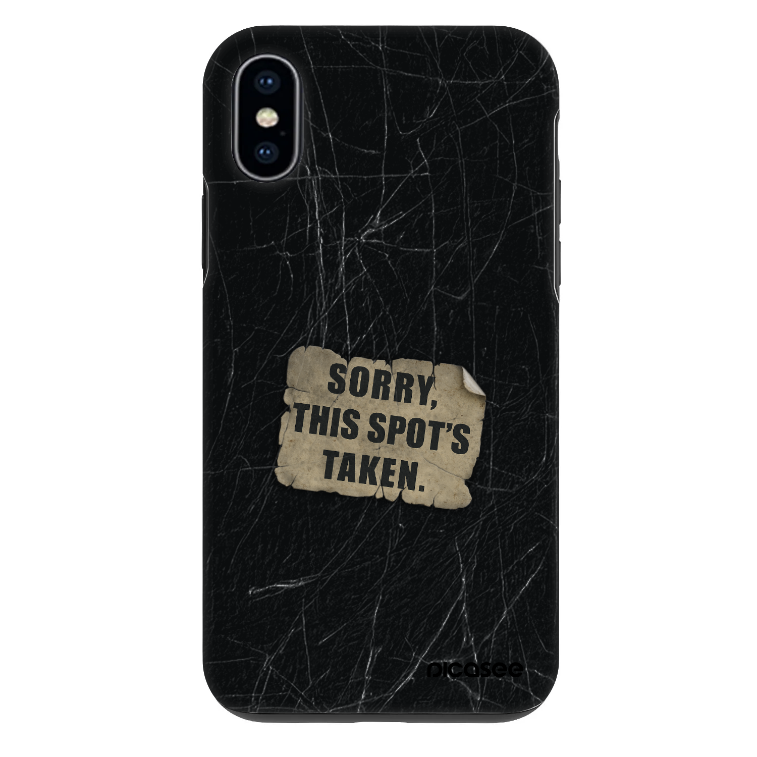 Picasee Fashion Case Apple iPhone X/XS - SORRY