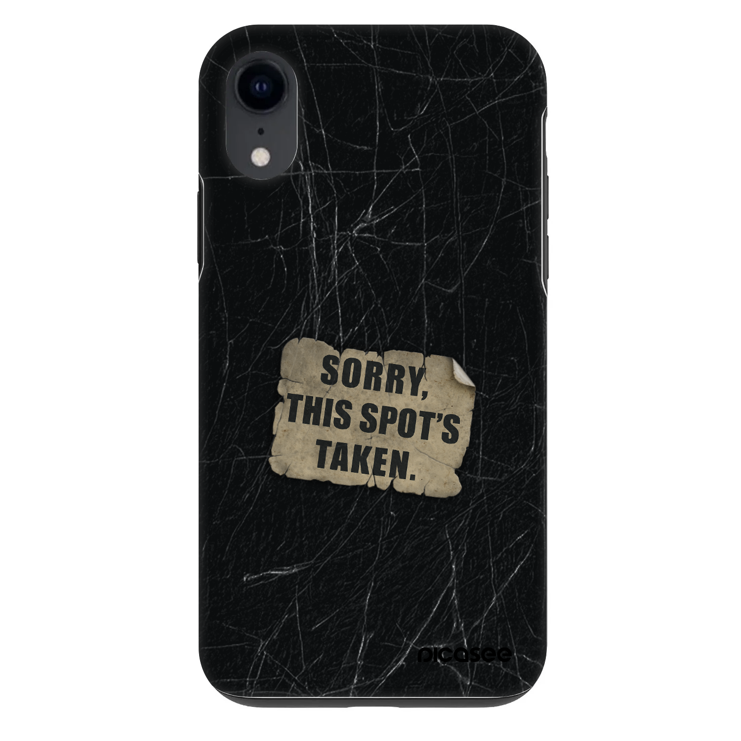 Picasee Fashion Case Apple iPhone XR - SORRY