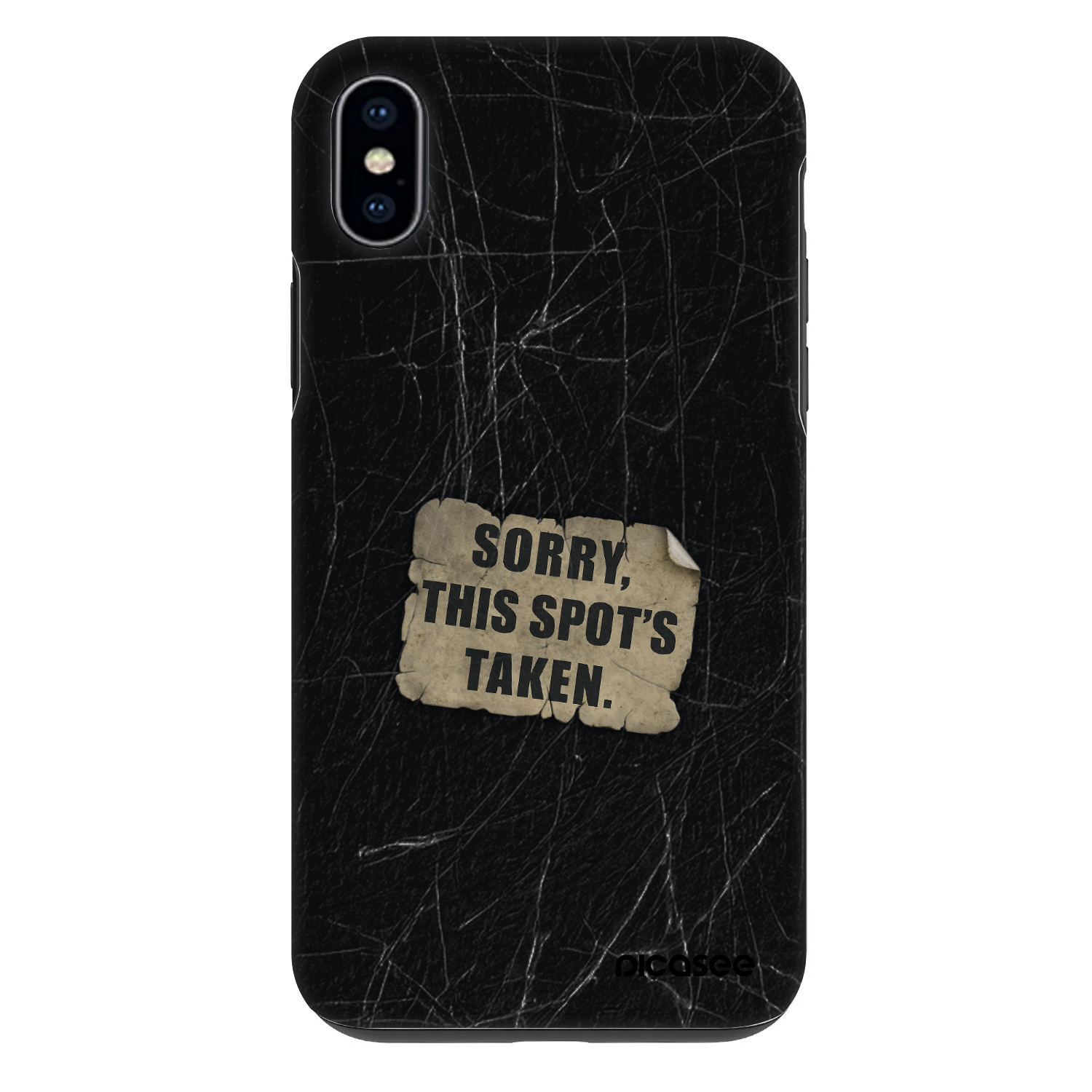 Picasee Fashion Case Apple iPhone XS Max - SORRY