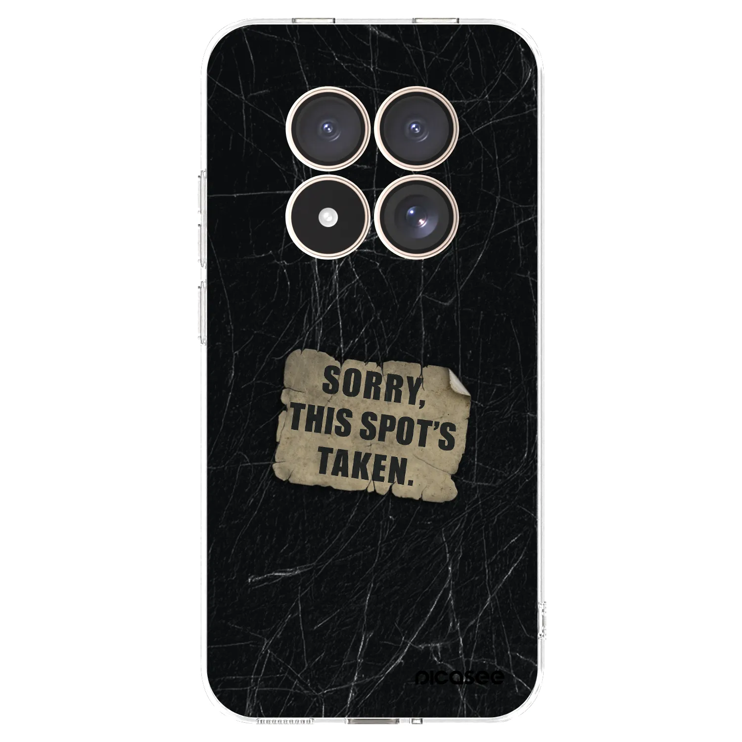 Picasee átlátszó szilikon tok az alábbi mobiltelefonokra Xiaomi Redmi Note 15 Pro 4G - SORRY