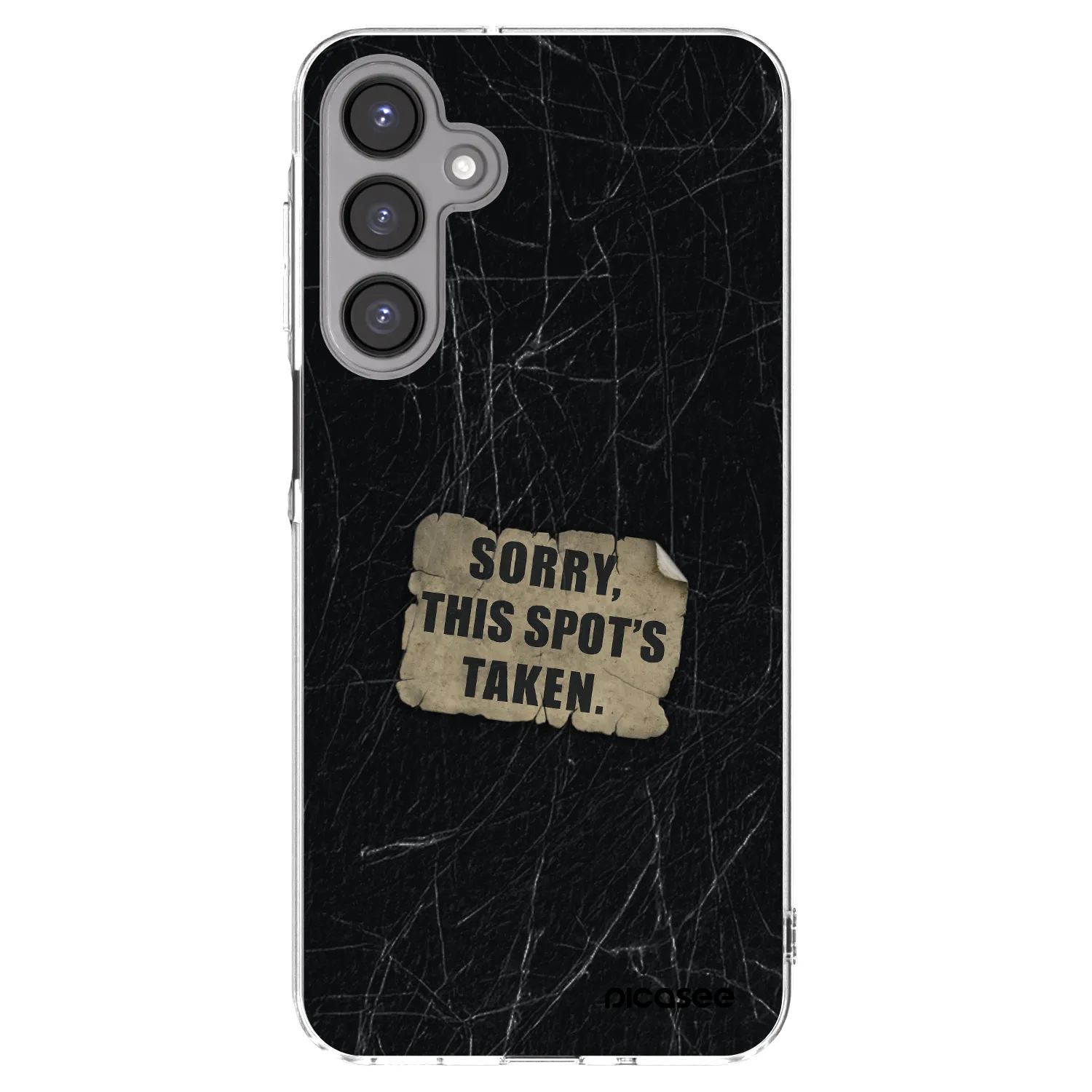 Picasee átlátszó szilikon tok az alábbi mobiltelefonokra Samsung Galaxy A16 4G - SORRY