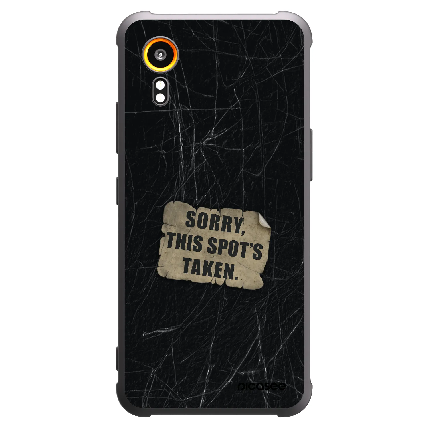 Picasee fekete szilikon tok az alábbi mobiltelefonokra Samsung Galaxy Xcover 7 - SORRY